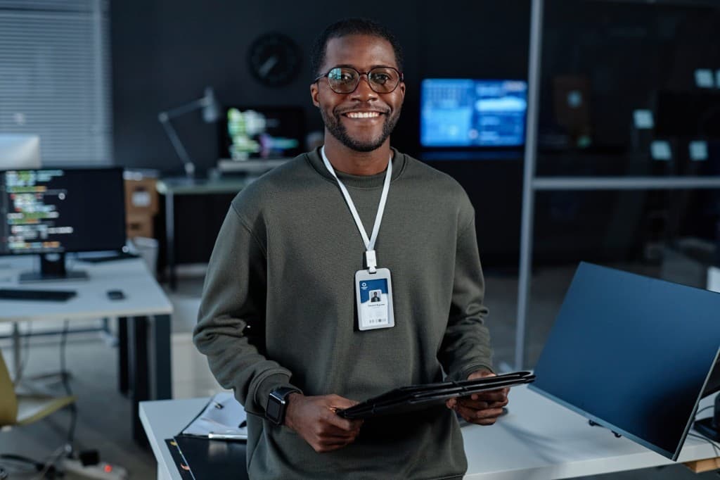 Cyber security learner in a modern training environment